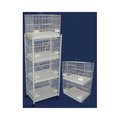 Yml YML 6x2424WHT Lot of Six Small Bird Breeding Cages in White 6x2424WHT